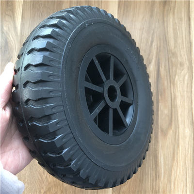 2.50-4 PU-Schaum-Rad-Plastik-Rim Hand Truck Wheel For-Schubkarre-Laufkatze