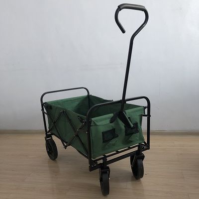8 Gewebe-leichter faltender Lastwagen der Zoll-zusammenklappbares Strand-Laufkatzen-600D Oxford