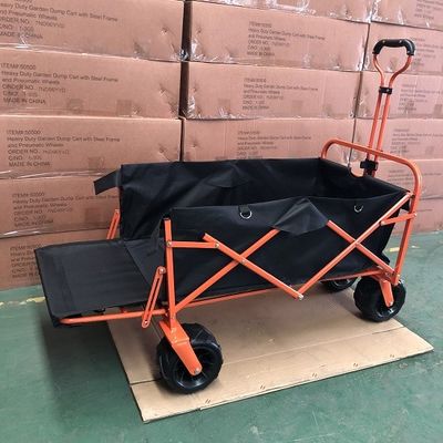 Wagenwagen mit Rädern, Klappwagen, Klappwagen, Rücktür, Schwerlastwagen, tragbare Gebrauchswagen für Camping, Sport