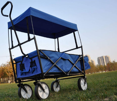Zusammenklappbarer Lastwagen-für den praktischen Gebrauchwagen-Garten im Freien aller Gelände-Falten-Wagen 120cm