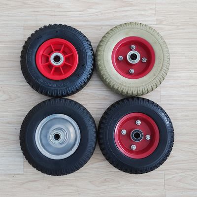 8 Gewohnheits-Rim Color Pneumatic Rubber Tire-Rad des Zoll-2.50-4 für Laufkatzen-Rad-Karren