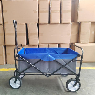 Zusammenklappbarer Stahlgarten-Falten-Strand-Lastwagen-Kinderlastwagen-Wagen für das Kampieren
