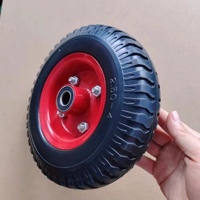Rollkarre Garten-Sitzwagen Gummi aufblasbares Rad 4.10/3.00 -4, Kunststoff Speichen