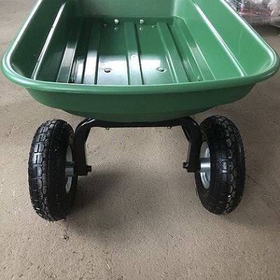 Hochleistungsdump-Wagen-Gebrauchsdump-Wagen-Garten-Dump-Laufkatze des garten-50L