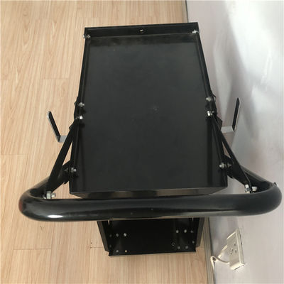 Schwarzer Reihen Mig-Schweißer-Cart Rolling Welding-Wagen des Eisen-3 mit Fach-Tanklagerung