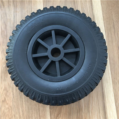 2.50-4 PU-Schaum-Rad-Plastik-Rim Hand Truck Wheel For-Schubkarre-Laufkatze