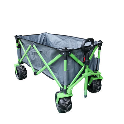 Faltender Gebrauchslastwagen des Stahlrahmen-Rad-faltbarer Lastwagen-Wagen-112cm im Freien