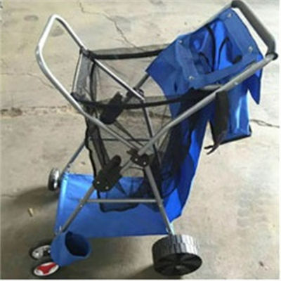 Tragbarer faltbarer Lastwagen-Wagen-EVA Wheel Fishing Cart Folding-Plastikwagen mit Rädern