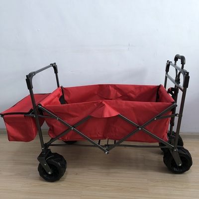 PVC-Gewebe-großer zusammenklappbarer Lastwagen-tragbarer Strand-für den praktischen Gebrauchlastwagen mit Abdeckungs-Rot