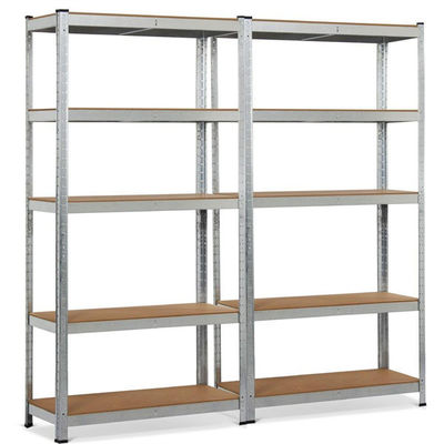 900*450*1800 Boltless Reihen des Speicher-Gestell-5 Hochleistungs-Boltless-Fach-System-Garage
