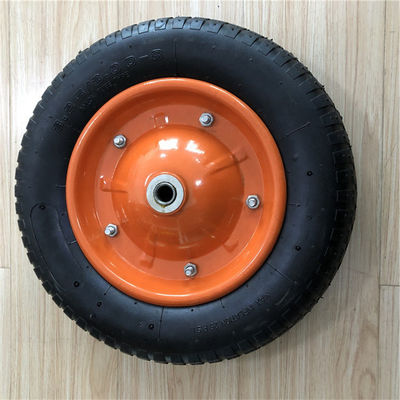 3.00-8 pneumatische Gummilaufkatzen-Räder des Schubkarrenrad-360mm pneumatisch