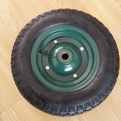 3.50-7 dreht pneumatische Laufkatze des langlebigen Gutes Gummiersatz-pneumatische Wagen-Räder