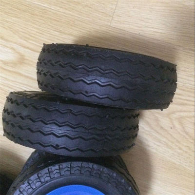 Garten-Laufkatze des Zoll-6x2 ermüdet aufblasbare Gummiersatz-Sack-Karren-Räder