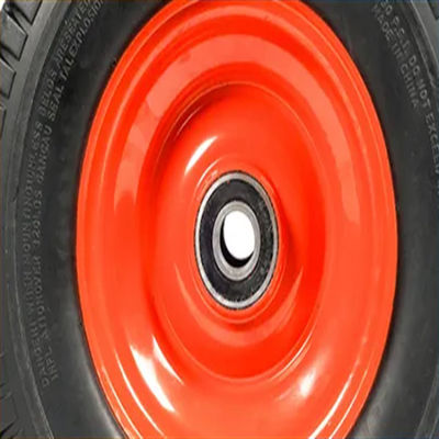 5.00-6 Rasenmäher PU-Schaum-Rad 13 Zoll-Schubkarrenrad Hochleistungs