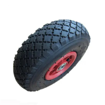 3.00-4 dreht die 10 Zoll-Sackkarre Handlaufkatzen-Räder pneumatisches Soem 240mm