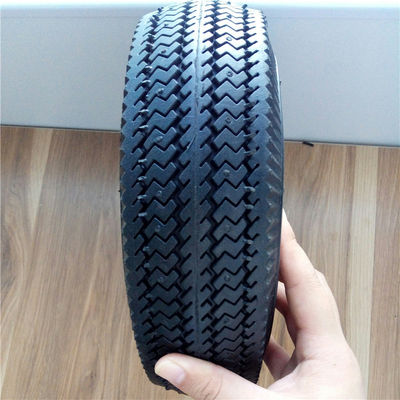 350-4 10 Zoll-Vollgummiräder-Plastikkante
