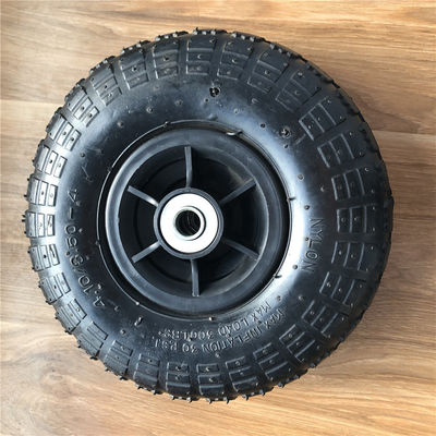 Garten die 10 Zoll-Sackkarre dreht aufblasbare Laufkatzen-Rad-Gummiluft-Rad 26CM