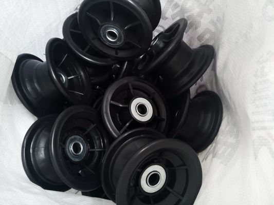 Garten die 10 Zoll-Sackkarre dreht aufblasbare Laufkatzen-Rad-Gummiluft-Rad 26CM