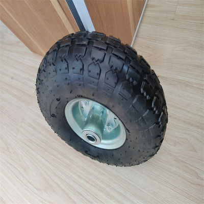 4,10 3.50-4 pneumatische Laufkatzen-Rad-dauerhafte pneumatische Laufkatzen-Räder für Baby-Wagen