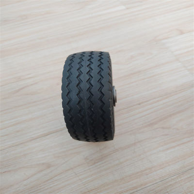 Zoll 6x2 PU-Schaum-Rad-Strand-Lastwagen-Hochleistungsräder für Laufkatze