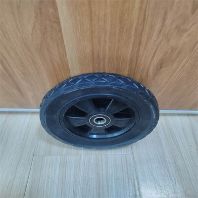 Kleine Hochleistungs- Vollgummiräder 6 Zoll-Metall-Rim Solid Wheels For Hand-LKWs