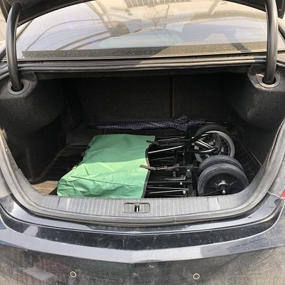 8 Gewebe-leichter faltender Lastwagen der Zoll-zusammenklappbares Strand-Laufkatzen-600D Oxford