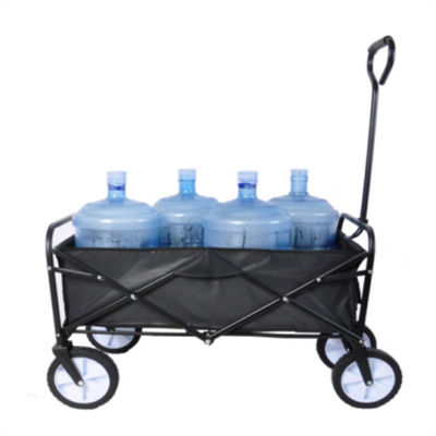 Faltbare faltende Lastwagen-harte Beanspruchung des Lastwagen-Wagen-105cm im Freien für Garten-Werkzeug-Satz