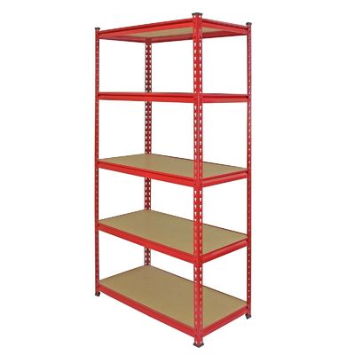 Industrielles Hochleistungsracking legt 5 Reihen-Metallspeicher beiseite legt Garage beiseite