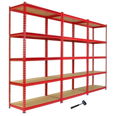 Industrielles Hochleistungsracking legt 5 Reihen-Metallspeicher beiseite legt Garage beiseite