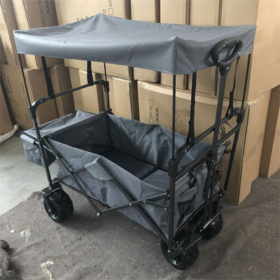 Lastwagen-Wagen-Spaziergänger-Polyester-Kinder 600D Oxford der faltende Lastwagen der faltbare mit Überdachung