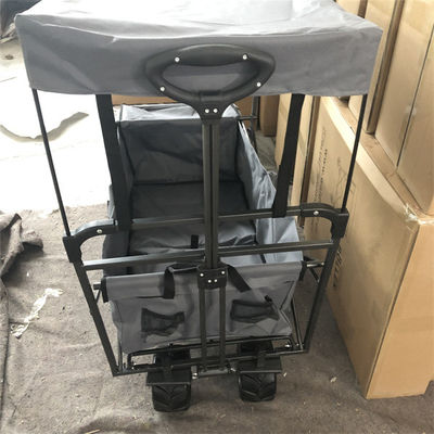 Lastwagen-Wagen-Spaziergänger-Polyester-Kinder 600D Oxford der faltende Lastwagen der faltbare mit Überdachung