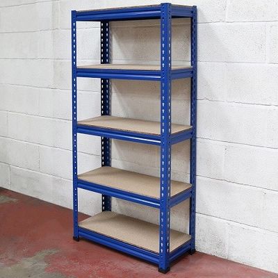 Reihen-Metallregal-Hauptspeichereinheits-Blau Boltless 5