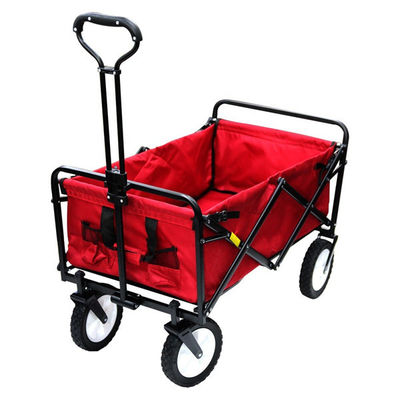 Zusammenklappbare faltende Lastwagen-Wagen-Garten-Zug-Vierradharte Beanspruchung