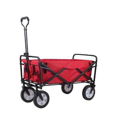 Zusammenklappbare faltende Lastwagen-Wagen-Garten-Zug-Vierradharte Beanspruchung
