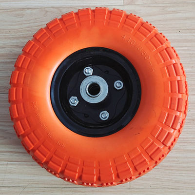 10 Reifen des Zoll-Gebrauchslaufkatzen-Gummirad-3.50-4 mit pneumatischem Rad der Lasts-120LB