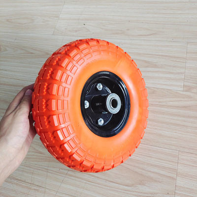 10 Reifen des Zoll-Gebrauchslaufkatzen-Gummirad-3.50-4 mit pneumatischem Rad der Lasts-120LB