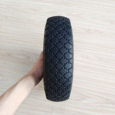3.50-6 Reifen-dreht rote Stahl-Rim Sack Barrow Rubber Pneumatic-Laufkatze 10 Zoll