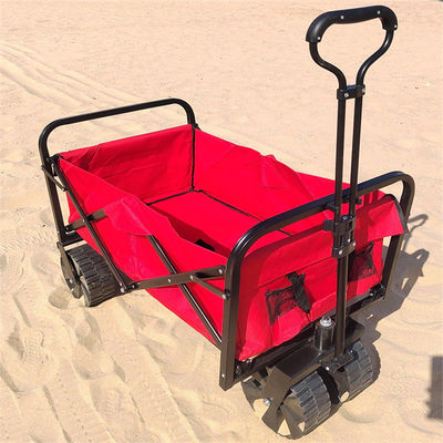 Rollbehälter aller Gelände-Rad-kampierende Strand-zusammenklappbare Lastwagen-Falten-Wagen