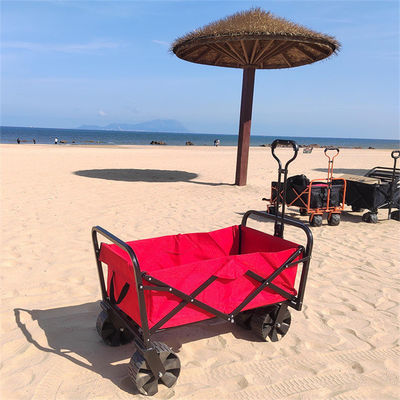 Rollbehälter aller Gelände-Rad-kampierende Strand-zusammenklappbare Lastwagen-Falten-Wagen