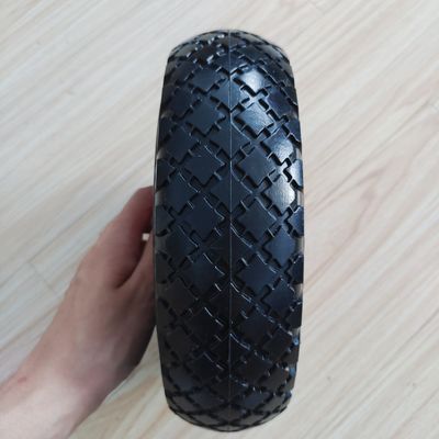 300-4 roter Rim Rubber Wheel 10 Zoll-Reifen-Garten-Wagen-Schubkarre-pneumatische Räder