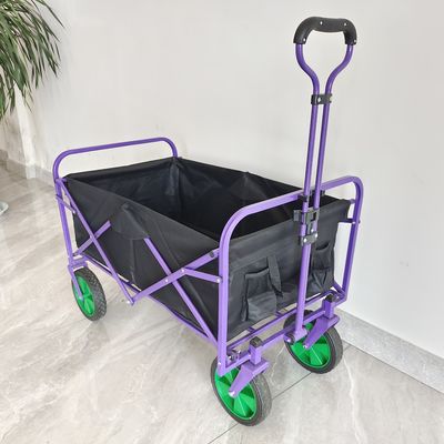 Faltendes Lastwagen-Spaziergänger-einziehbarer Griff-praktisches kampierendes Wagen-kundenspezifisches Rad