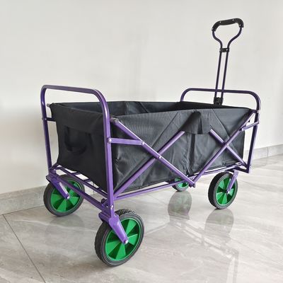 Faltendes Lastwagen-Spaziergänger-einziehbarer Griff-praktisches kampierendes Wagen-kundenspezifisches Rad