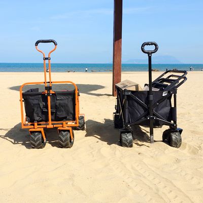 Breiter Rad-Strand-Falten-Lastwagen-Wagen-hinterer Öffnungs-Entwurfs-universeller Zweck