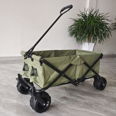 Strand-Lastwagen-Wagen-Lebensmittelgeschäft-Schieber karren zusammenklappbaren faltenden Lastwagen-GebrauchsSpaziergänger