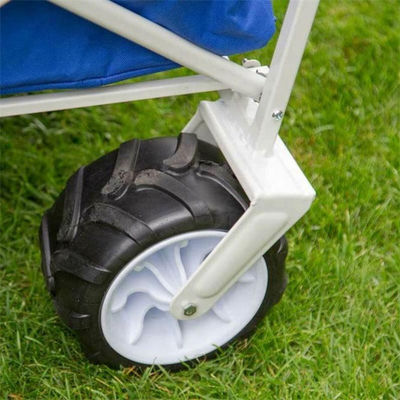 Faltende Strand-Lastwagen-Garten-Handwagen-zusammenklappbare Einkaufsvierradlaufkatze