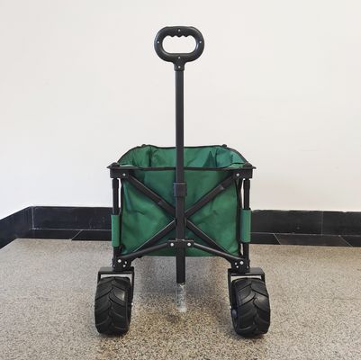 Doppelstöckiger Oxford-Stoff-zusammenklappbarer Strand-Lastwagen-Metallrahmen-kampierender Lastwagen