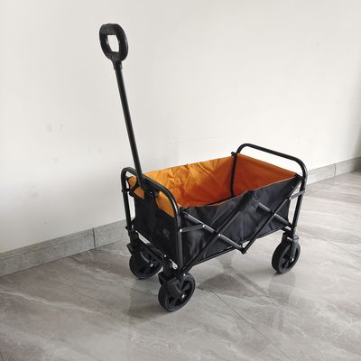 Mini Collapsible Shopping Cart With 6 Zoll-Räder für faltenden kampierenden Wagen im Freien