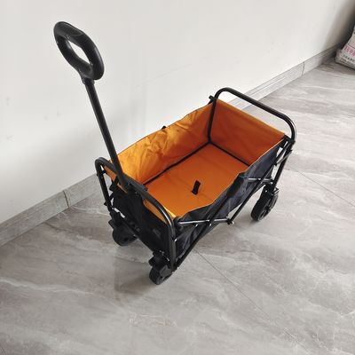 Mini Collapsible Shopping Cart With 6 Zoll-Räder für faltenden kampierenden Wagen im Freien