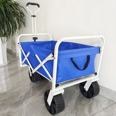 Kundengebundene zusammenklappbare Räder der Körper-Struktur-pp. setzen Wagen-Falten-kampierenden Lastwagen auf den Strand