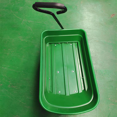 Populäres Handzug-Garten-Dump karren 350-4 die pneumatische Kapazität der Rad-50L